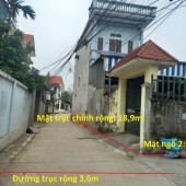 Bán đất tặng nhà, Vị trí trung tâm huyện Chương Mỹ, Hà Nội. 2 mặt tiền, ô tô tránh, gần QL6